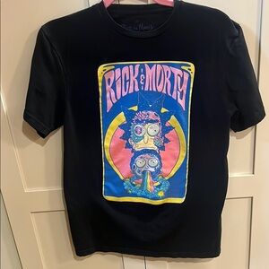 Rick and Morty Black Graphic T-Shirt